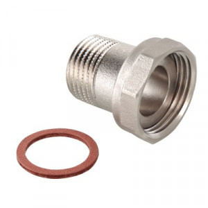 Полусгон с накидной гайкой 3/4" x 3/4"