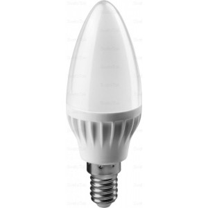 Лампа светодиодная E14 свеча LED 8,0W 220V 6500K 106x37 ОLL-C37-6-230-6,5K-E14-FR