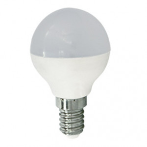 Лампа светодиодная E14 G45 LED 4,0W 220V  4000K шар 77x45 Ecola Light Globe