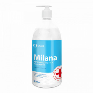 Жидкое мыло Milana антибактериальное 1л