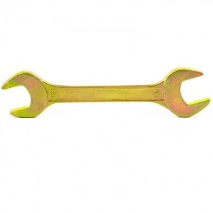 Ключ рожковый  30*32мм желтый цинк