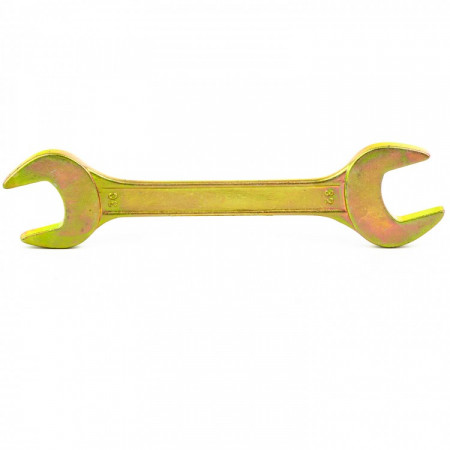 Ключ рожковый  30*32мм желтый цинк