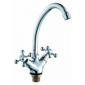 Смеситель Konner CLASSIC для кухни с высоким поворотным изливом CLS2200