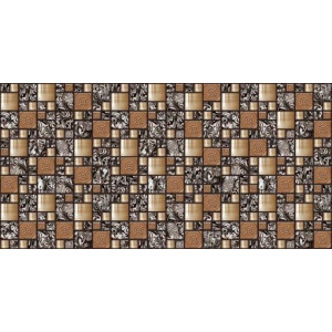 Панель Мозаика 2 квадрата бронза 960х480 мм