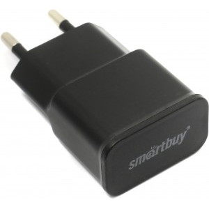 Блок питания Сетевой адаптер/зарядник Smartbuy 5V/2.1A, Super Charge, Classic 1 USB, черное SBP-9042