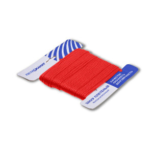 Шнур плетеный Стандарт 1,5мм(50м)Красный  карточка
