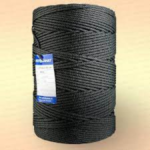 Шнур плетеный Универсал 5,0мм(400м)Черный бабина