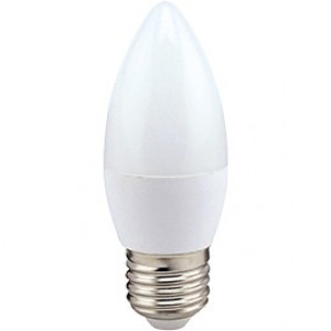 Лампа светодиодная E27 свеча LED 6,0W 220V 4000K 101x37 Ecola candle