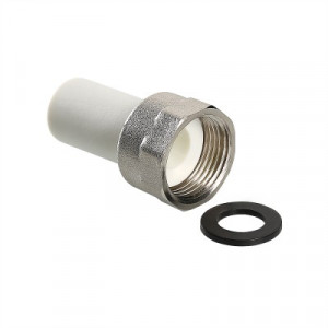 Соединитель ПП VALTEC с накидной гайкой D 20-3/4"  VTp.722