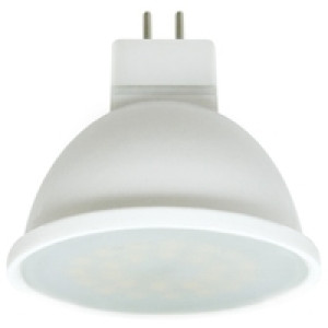 Лампа светодиодная GU5.3 MR16 LED 8,0W 220V 4200K матовое стекло (композит) 51х50 Ecola