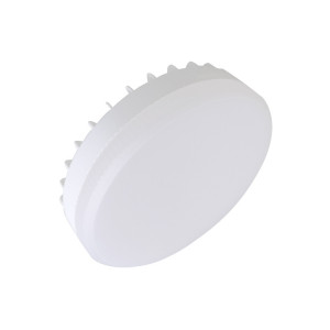 Лампа светодиодная GX53 LED 10W 4200 27*75 матовое стекло алюм. Ecola
