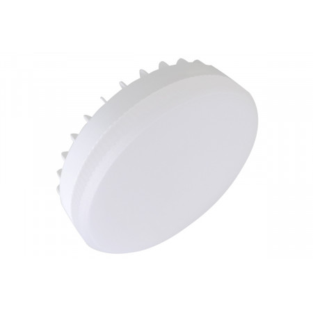 Лампа светодиодная GX53 LED 10W 4200 27*75 матовое стекло алюм. Ecola