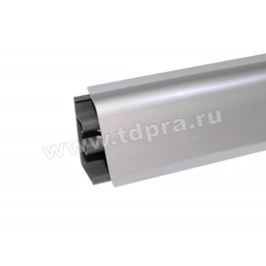 Плинтус для столешницы АР850 Серебро матовое 37*24*3000 (820)
