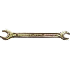 Ключ рожковый  8*10 мм желт. цинк