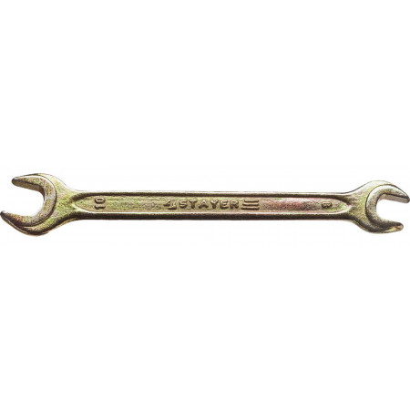 Ключ рожковый  8*10 мм желт. цинк