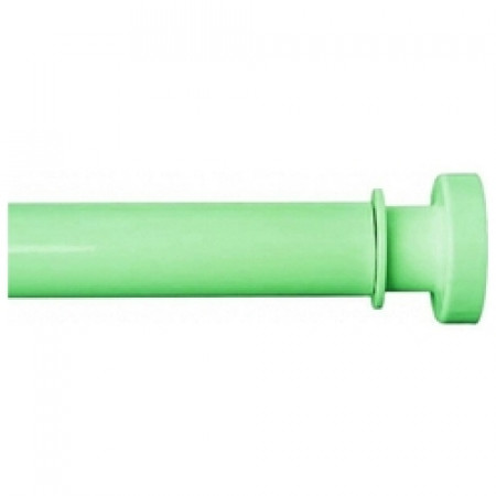 Карниз для ванной 110-200 см зеленый  IDDIS.