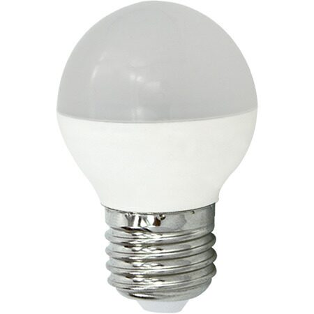 Лампа светодиодная E27 G45 LED 7,0W 220V 2700K шар (композит) 82x45 globe