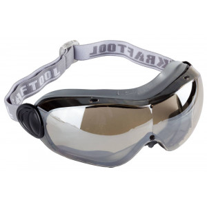 Очки  защитные с непрямой вентиляцией, с оправой из термопластэластомера, линза поликарбонатная KRAFTOOL "EXPERT"