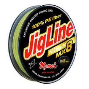 Шнур  JigLine Leader 0,16мм 12,0кг 10м  желтый