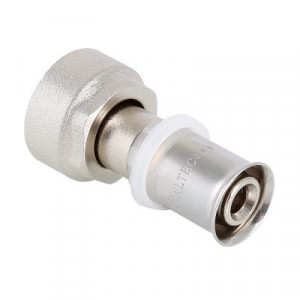 Соединитель коллекторный пресс VALTEC, для м./п. трубы 16(2,0) x 1/2"
