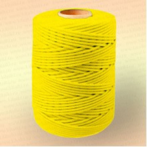 Шнур плетеный Стандарт 3,1мм (500м) Желтый бабина