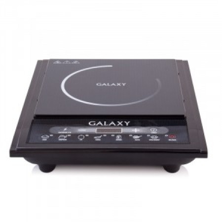 Плита* индукционная Galaxy Gl-3053 1 конфорка 2кВт, 7 режимов, автоотключеие, таймер