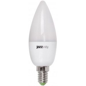 Лампа светодиодная E14 свеча LED 7W 4000K матовая диммируемая PLED-DIM C37 Jazzway