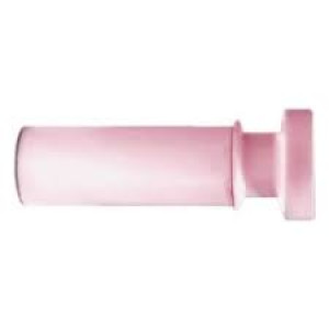 Карниз для ванной 110-200 см розовый  IDDIS.