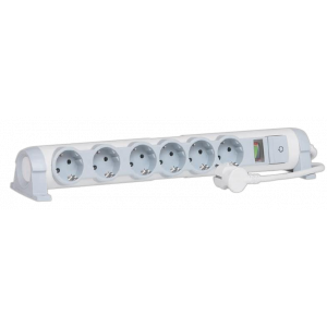 Удлинитель 6X2К+З 3м. Legrand Комфорт и безопасность