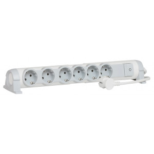 Удлинитель 6X2К+З 3м. Legrand Комфорт