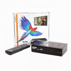 Антенна TV-тюнер (ресивер) Сигнал HD-300 ,DVB-T2,Full HD,Dolby,RCA,USB,HDMI,3RCA-3RCA в комп