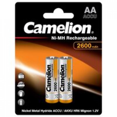 Аккумулятор Camelion R6 2600 mAh Ni-MH BL2