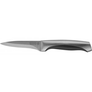 Нож овощной, рукоятка с металлическими вставками, лезвие из нержавеющей стали, 90мм