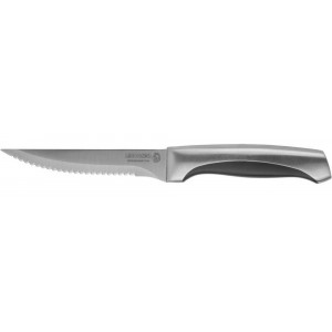 Нож для стейка, рукоятка с металлическими вставками, лезвие из нержавеющей стали, 110мм