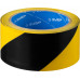 Разметочная клейкая лента, ЗУБР Профессионал 12249-50-25, цвет черно-желтый, 50мм х 25м