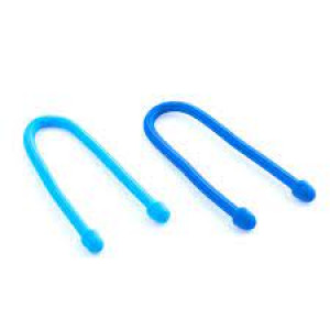Стяжка для кабеля 15,2 см син/голуб  2шт